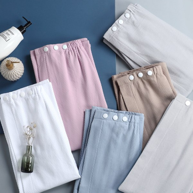 뷰티링크 엠보 마사지가운 트임형 에스테틱 호텔 피부관리실 피부샵, 그레이, 1개