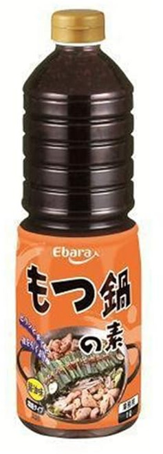 에바라 모츠나베 소유 맛 일본 소스 1L 2개