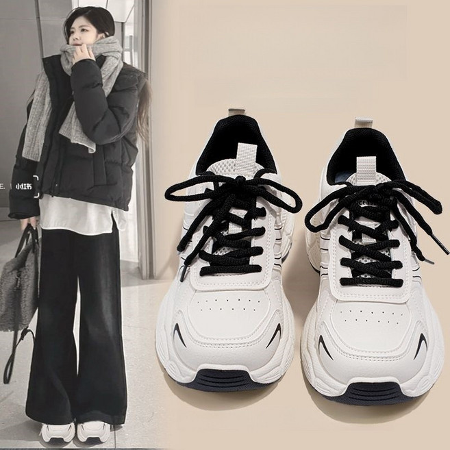 厚底老爹鞋女 百搭學生休閒運動鞋