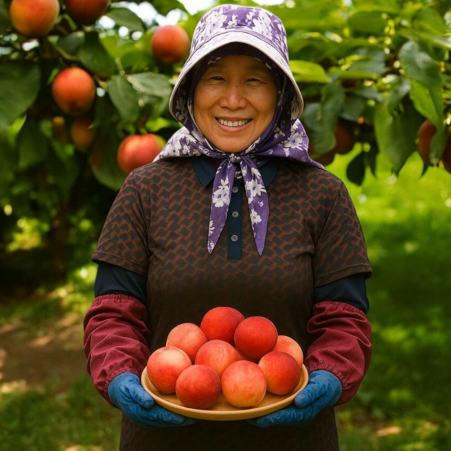 산지직송 고당도 털복숭아 황도 백도 말랑이 딱딱이, 1개, 털복숭아 4kg 꼬마과(23과내외)