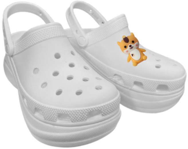 [크록스 정품] 당일발송 베이 클로그 여성 샌들 206302 다람쥐 악세사리 포함