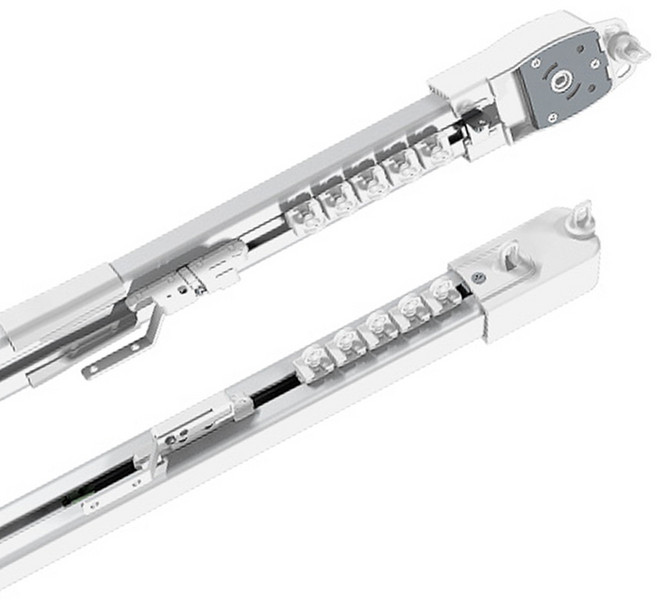 윈테리어 길이조절 스마트 IoT 전동커튼 레일 모터 리모컨 벽리모컨 투야 아카라B1 호환레일, 180~300cm, [단품]전동커튼 레일