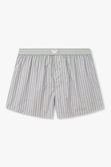 매장정품 EMPORIO ARMANI UNDERWEAR 엠포리오 아르마니 언더웨어 남성 볼드 스트라이프 이글 패치 트렁크(0816112090) 1710293