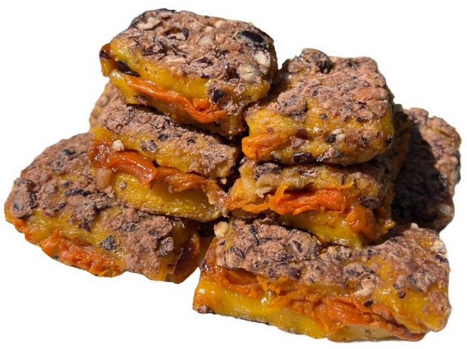 밀레의공방 단호박 호박고지 팥 시루 찰떡, 1.5kg, 1개