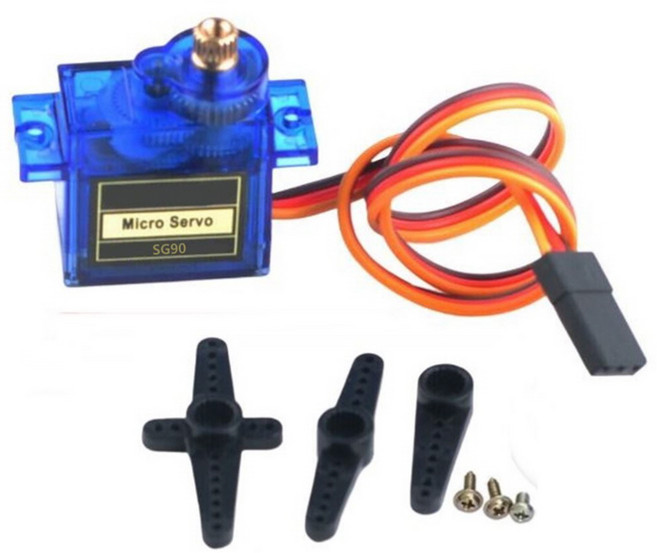 티앤디 RC 서보모터 메탈기어 180도 회전각 SG90 아두이노, 상세페이지 참조, 1개