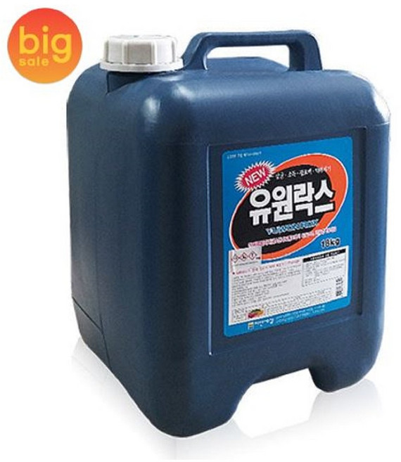 유원락스 대용량 살균 소독 악취제거 표백제 말통