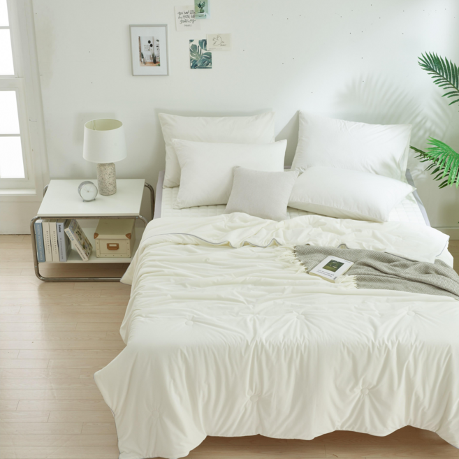 베딩스테이션 아쿠아 냉감 쿨소재 여름 침구 이불 시원한 패드