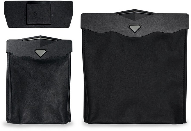 벤딕트 차량용 LED 쓰레기통 뒷좌석, 1개