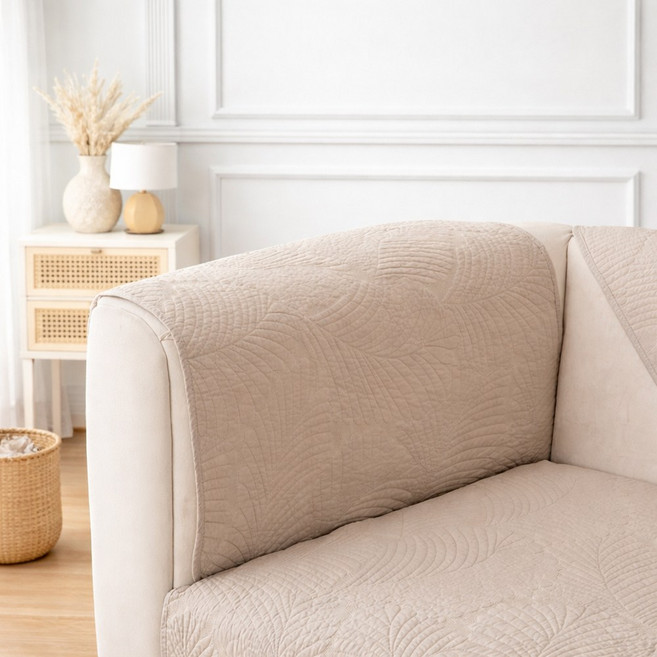 오포레 순면 소파패드 사계절 논슬립 쇼파매트 덮개