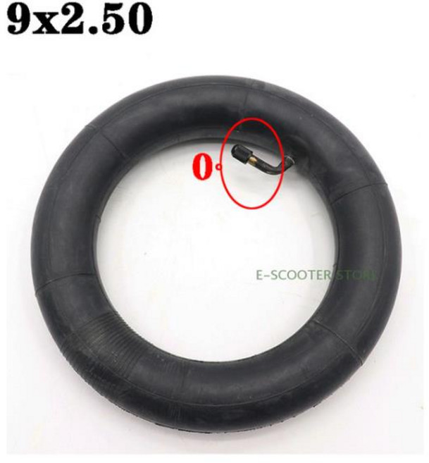 쿠구 G 보스 스쿠터 미니 프로 나인봇 밸런스 액세서리 9x2.50 이너 튜브 카메라, 1개