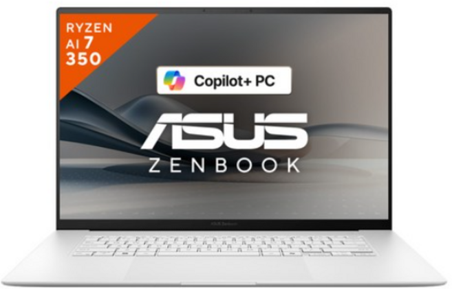 에이수스 2025 젠북 S 16 OLED 라이젠 AI 라이젠 AI 300 시리즈, 스칸디나비안 화이트, 1TB, 24GB, WIN11 Home, UM5606KA-RJ014W