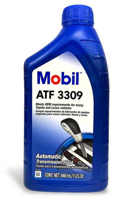 Mobil 美孚 ATF 3309 自動變速箱油 946ml 適用於 Toyota Lexus 車型, 1個, ATF 3309 變速箱油