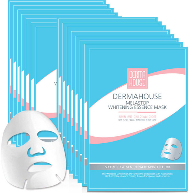 멜라스톱 미백기능성 마스크팩 30mlx15매 / 미백 잡티관리 칙칙한피부, 1개입, 15개