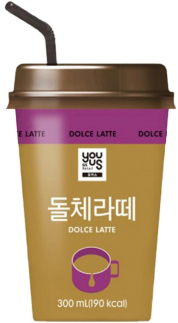 유어스 돌체라떼, 300ml, 6개, 300ml