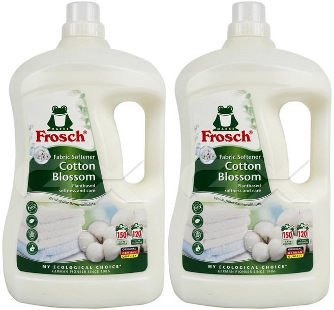 프로쉬 섬유유연제 코튼 블라썸 본품, 2개, 3L
