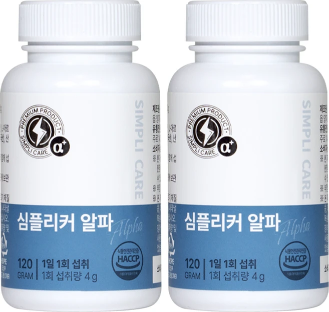 심플리커 알파 장어20배 남성활력 아르기닌 야관문 블랙마카 흑마늘 아연, 120g, 2개 - 쿠팡