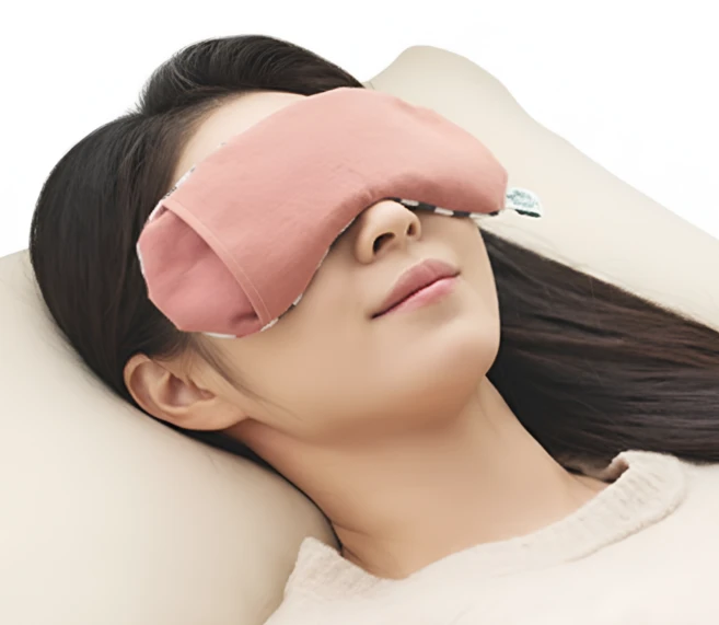 눈 다래끼 눈찜질팩 안구건조 수면안대 온열안대 눈찜질 아이마스크, 파스텔 핑크( L ) - 쿠팡