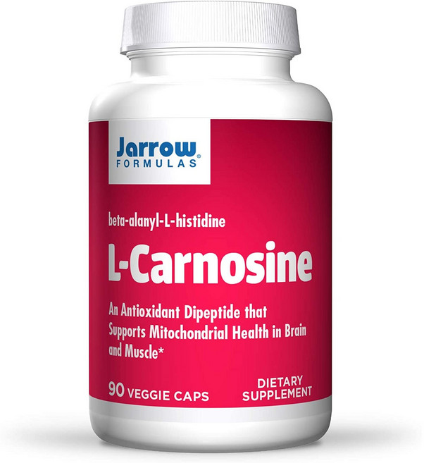 Jarrow Formulas 제로우포뮬러 L-Carnosine 카르노신 1000mg 90정, 1개