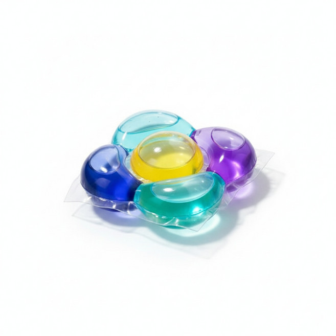 2개 초강력 세탁조클리너 캡슐 드럼 통돌이 세탁기 청소 세정제 12회분