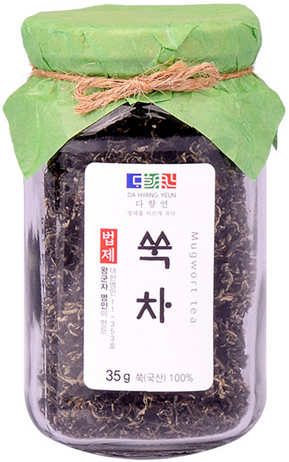 [다향연] 왕군자명인의 해풍쑥차, 1개, 35g, 1개, 1개입