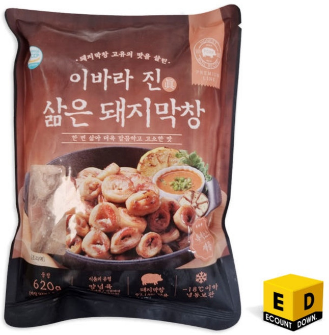 대구 달구벌 이바라 진 삶은 돼지 막창 620g (소스120g포함), 1개