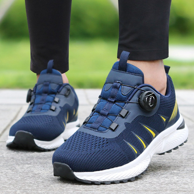 SSOOSS 남자 다이얼 운동화 발편한 운동화 남성 런닝화 워킹화 작업화 헬스화 EA0H6TJ