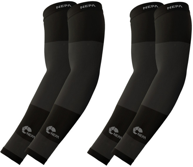 네파 Safety 듀오 자외선 차단 쿨토시 2p, 블랙, 2세트