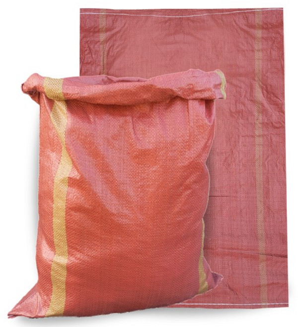 수입마대 현장용 재활용 폐기물 마대자루 80kg(중) 67x90cm, 적갈색, 15개