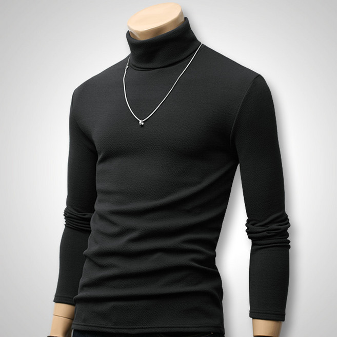 블루포스 BG루렌 남자 폴라티 목티 남성 목폴라티 가을 겨울 빅사이즈 긴팔 티셔츠 [국내생산]