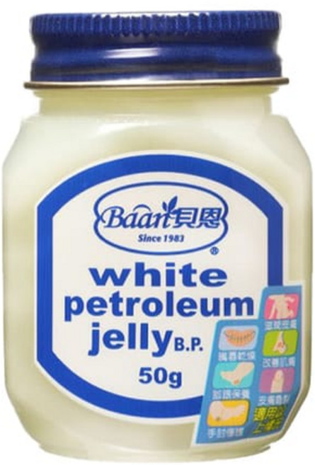 Baan 貝恩 嬰兒凡士林 50g 溫和保濕, 1個, 單入, 50ml