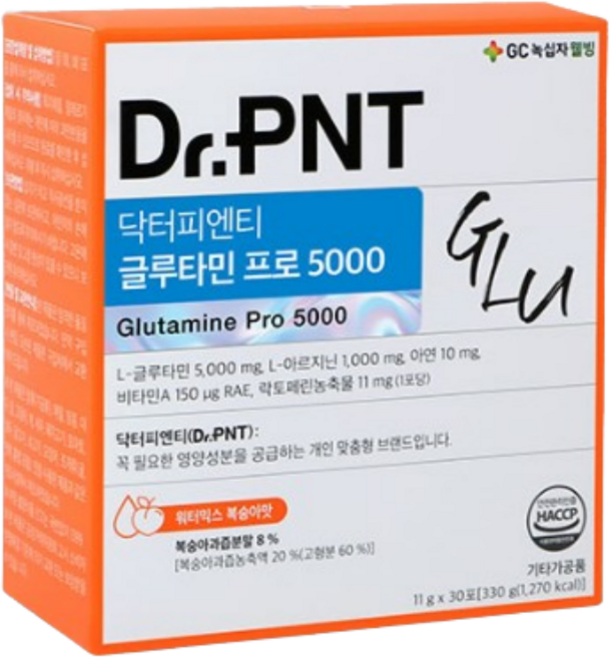 닥터피엔티 글루타민 5000mg 30포, 3개, 30회분