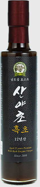 영양그린푸드 남호섭산야초흑초 /12년산 명품발효식초, 1개, 300ml