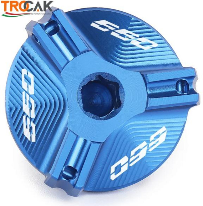 바이크 오토바이 액세서리 Triumph Trident 660 Trident660 Trident 750 900 용 알루미늄 엔진 플매트 카펫 러그 캡 오일 필러 커버, [05] blue