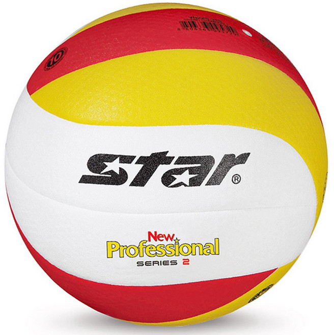 스타 배구공 뉴프로페셔널2 4호 5호 부드러운촉감 스포츠 배구용품, 상세 설명 참조, 1개