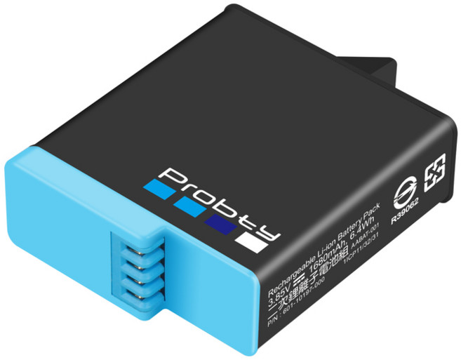 -Gopro 히어로 8 3 팩 배터리 2 슬롯 충전기 키트 Gopro 7 블랙 6 보관함, 01 1 Battery, 1개