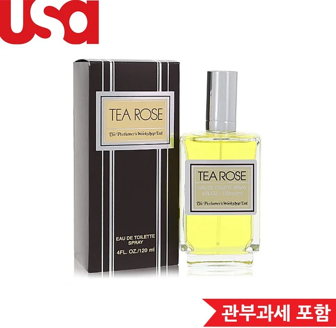 Perfumers Workshop Tea Rose EDT Spray 120ml Women, 1개, 100ml - 쿠팡