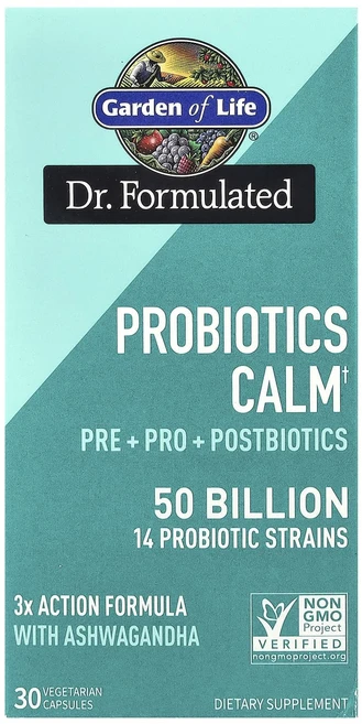 Garden of Life 프로바이오틱 진정 작용 500억 베지 캡슐 30정, 1개 - 쿠팡