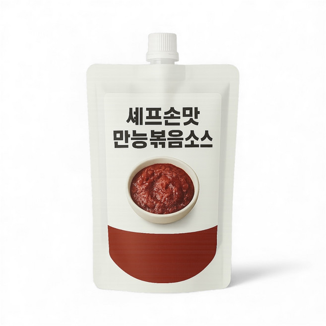 [오샬커리] [냉장고필수템] 쉐프손맛 불맛볶음소스, 1개, 500g