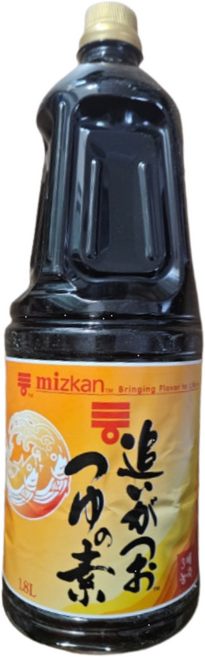 미즈칸 쯔유 샤브샤브 육수 우동 소바 모밀 미츠칸 간장 소스 코스트코, 1.8L, 2개