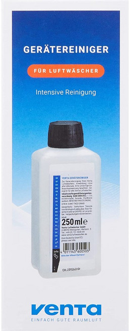 Venta 에어워셔 유지보수 청소액 세척액 클리너 250ml 벤타 6005000 LW15 LW25 LW45, 기본