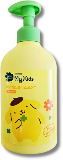 그린핑거 마이키즈 플러스 산리오 고보습 로션, 320ml, 1개