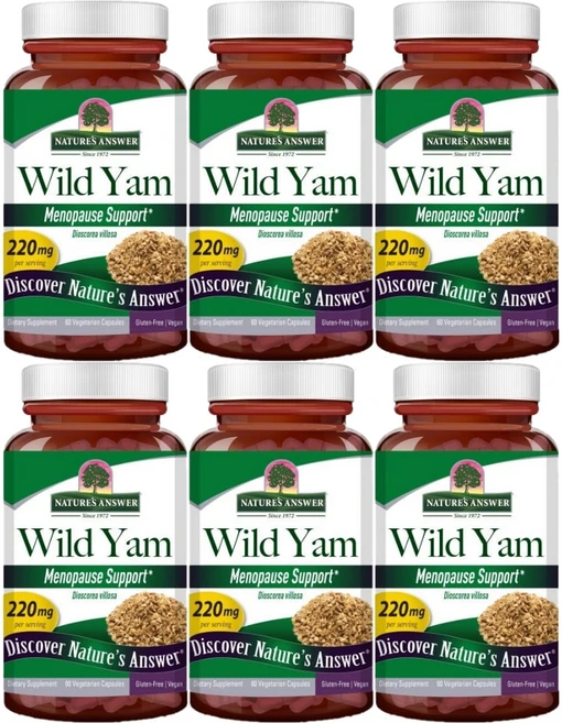 네이처스앤서 야생 참마 220mg, 6개, 60정 - 쿠팡