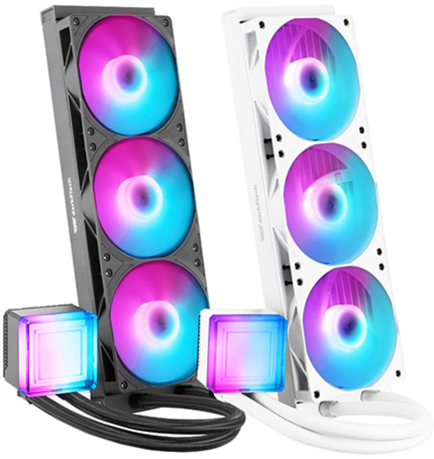 다크플래쉬 아쿠아루믹 DL-360 ARGB 블랙, 1개, 상품, 단일