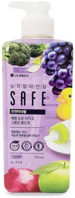 엠다인Z 자연퐁 세이프 주방세제 720ml 용기 미네랄 발아현미, 본상품