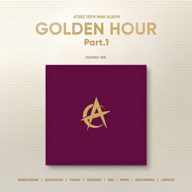 핫트랙스 ATEEZ(에이티즈) - GOLDEN HOUR: PART.1 [DIGIPAK VER]