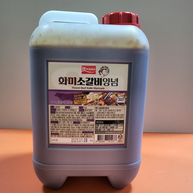 화미 소갈비양념, 1개, 10kg