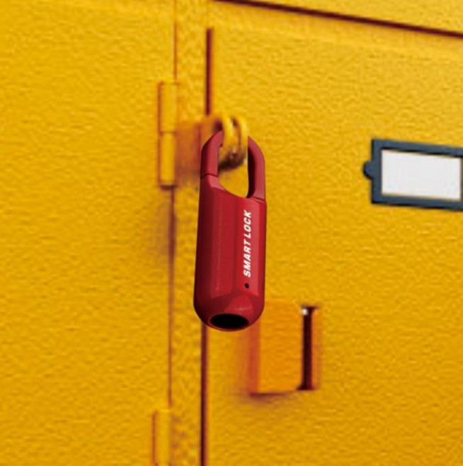 스마트자물쇠 다기능 지문 자물쇠 USB 캐비닛 기숙사 도난 방지 M01, 1개