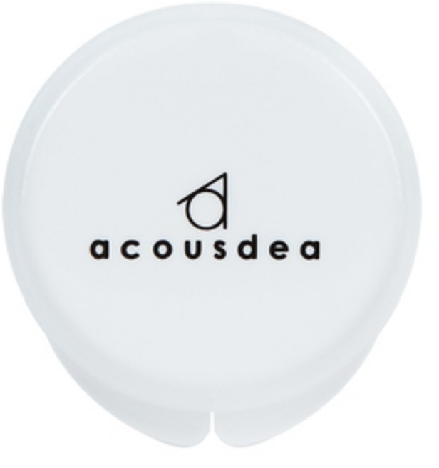 耳酷點子 耳舒適 醫療用矽膠耳塞 - 塑形不掉落舒適抗躁, 白色收納盒, 1個