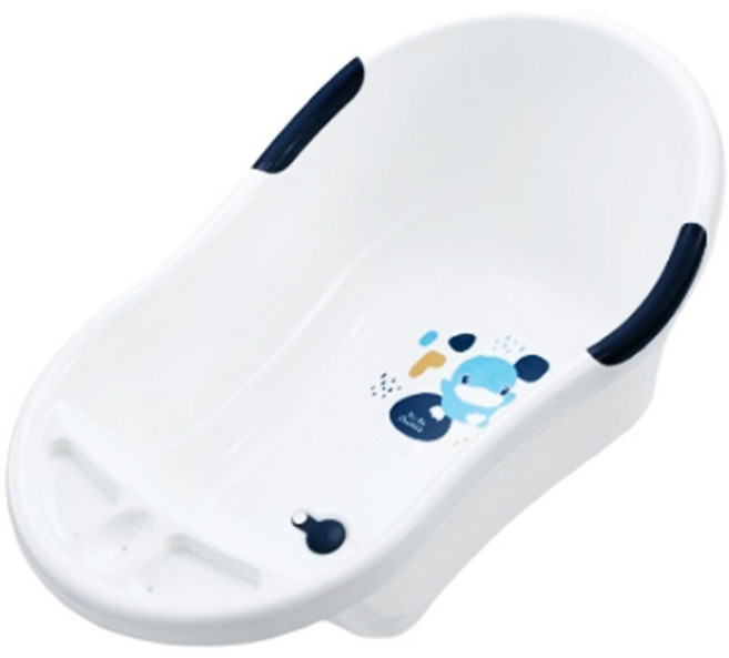 KU.KU Duckbill 酷咕鴨 成長印記嬰兒浴盆, 藍色, 1個