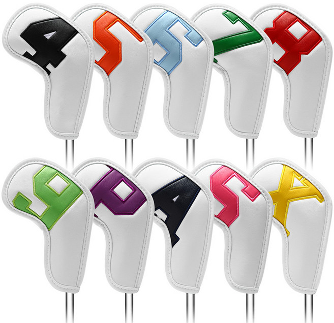 골프아이언커버 헤드세트, E